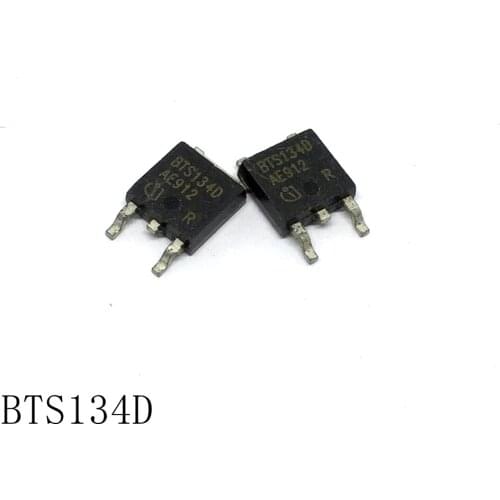 Automotive level intelligent low side switch BTS134D TO-252 3.5A/42V 10pcs/lots new in stock