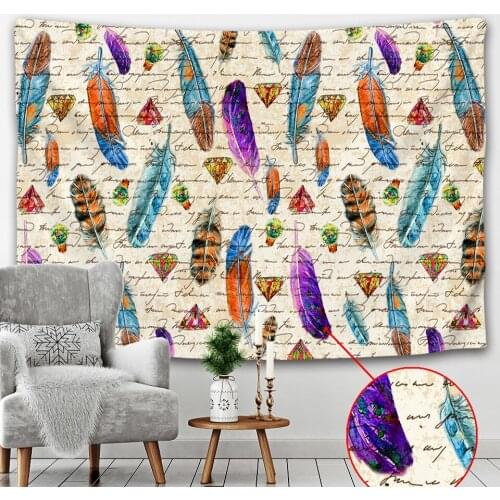 Home Decor Art Deco tapestry background cloth Mandala Hippie wall tapestry travel mattress Bohemian decorative mattress