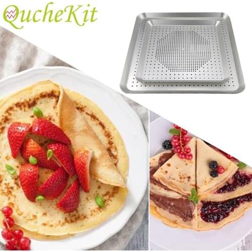 Stainless Steel Baking Pan Square Grill Fish Bakeware Oven Heat Resistance Bread Baking Tray Plate For Kitchen Accessories