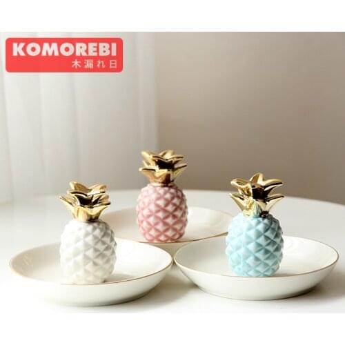 KOMOREBI Decorative Cactus Plate Dish Ceramic Ring Holder Jewelery Organizer Cake Candy Storage Plate Tray Cactus Decor