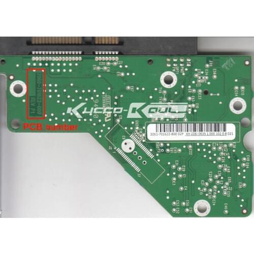 HDD PCB logic board 2060-701622-000 REV P1 for WD 3.5 SATA hard drive repair data recovery