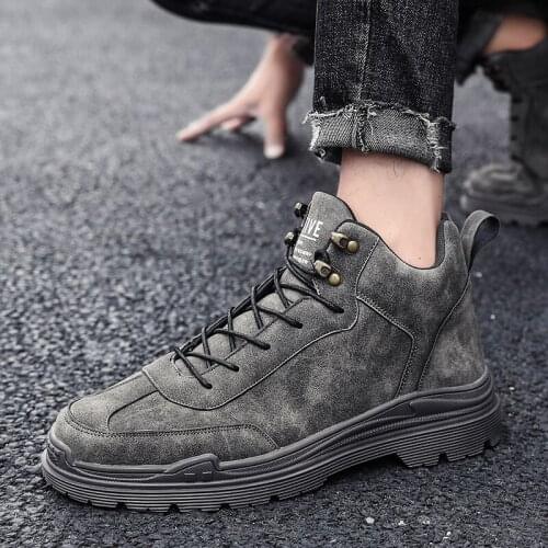Zapatos Informales De Hombre Fashion Men Casual Shoes Spring Sports Male Sneakers Sapatos Sport For Leather Sapato