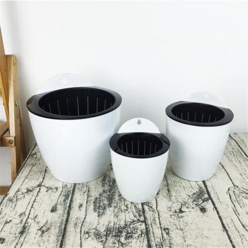 Hanging Flowerpot Suspended Plant Vase Home Garden Decoration Wall-mounted Storage Box