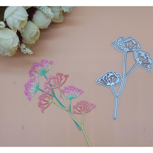 Carnation Flower Dandelion 2018 New Cutting Dies Scrapbooking Dies Metal Embossing Stamps and die for Card Making DIY