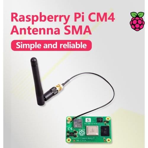 Raspberry Pi Compute Module 4 Antenna Kit, Certified for Use with CM4