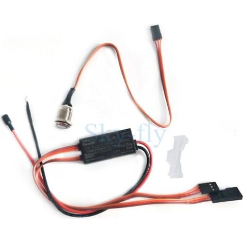 RCEXL On Board Glow System Ignition Drive Glow Plug Driver For Nitro RC Airplane Sky-fly