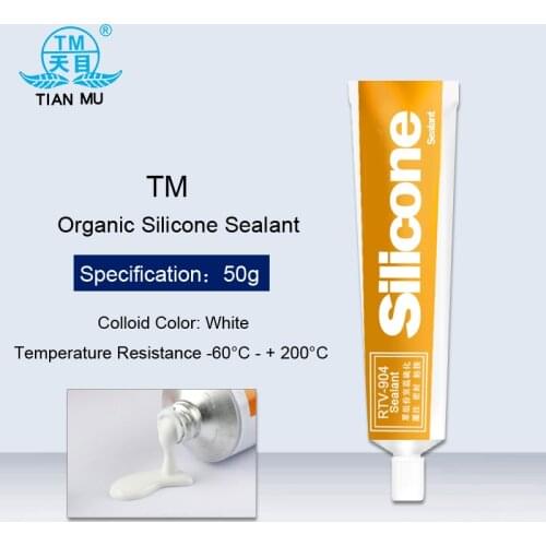 1PCS RTV904 Organic Silicone Sealant Perfusion adhesive High Temperature Resistant Waterproof Electrical Components Sealing Glue