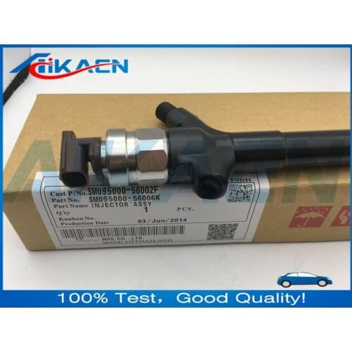 Hot sale 1465A041 095000-5600 new rail fuel injector for Mitsubishi L200 4D56 engine
