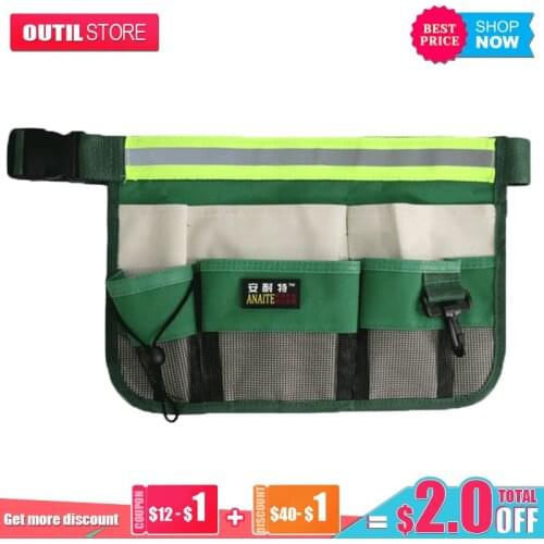 High Quality Durable Waterproof The Oxford cloth multi-functional clean Waist Toolkit Garden Tools Bag