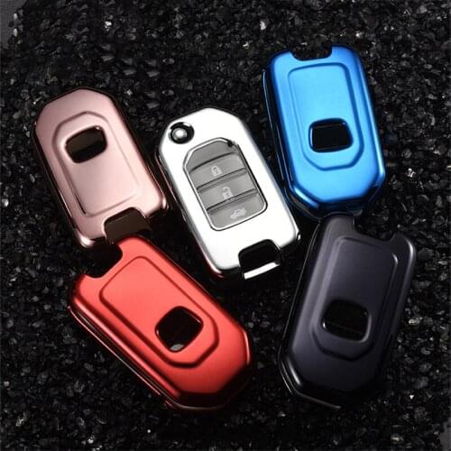 Funny New Hard TPU Car Smart Key Case Full Cover For Honda Civic CR-V HR-V Accord Jade Crider Odyssey 2015-2018 Auto Accessories