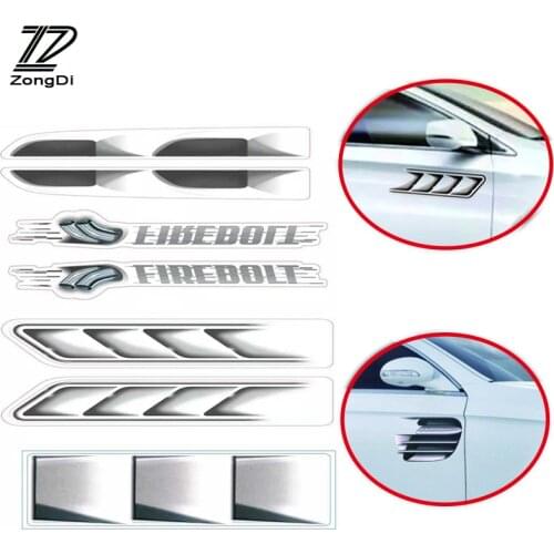 ZD Car-Styling 3D Car Stickers Automobiles For Hyundai Creta Tucson BMW X5 E53 VW Golf 4 7 Tiguan Kia Sportage 2017 Accessories