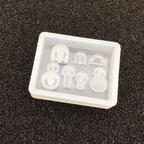 1 set 20mm 25mm 30mm Ball Resin Mold Stereo Spherical Silicone Epoxy Mold DIY Jewelry Crystal Drop Ring Pendant Making Tools