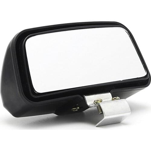 1 Pc Car Unversal Adjustable Wide Angle Mirror Rear View Blind Spot 11x7cm LX0E