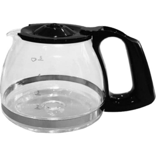 1pcs Coffee Maker Glass Jug for Midea KFD101 Coffee Maker Spare Parts Accessories Replacement