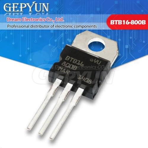 10pcs BTB16-800B TO-220 BTB16-800 TO220 BTB16800B new original