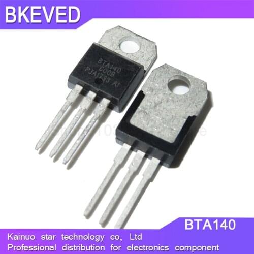 10PCS BTA140-600 TO220 BTA140 TO-220 140-600 BTA140-600B