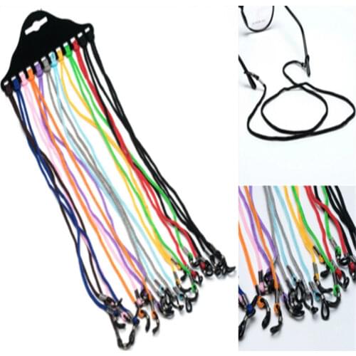 12PCS Mixed colour glasses rope Anti-lost glasses Hanging chain N85