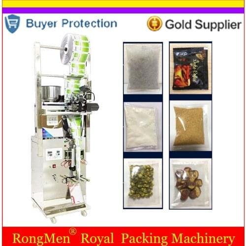 Automatic Packing Machine Weighing And Filling 3 Sides Sealing Machine For Snacks Tea Powder Medicine Herb Pet Food Seed Pouch