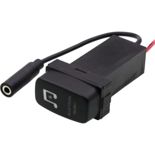 Car Bluetooth Music Adapter Module Panel Installation AUX Output Use for Mitsubishi Asx Lancer Outlander Pajero Fortis