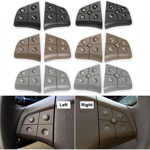 Car Multi-function Steering Wheel Switch Buttons Phone Control Key For Mercedes Benz W164 W245 W251 ML GL B R Class 300 350 400