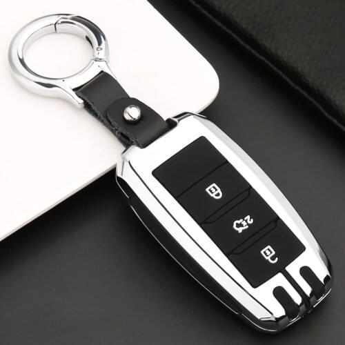 Zinc Alloy+Silicone Car Remote key Case Cover For Changan Eado CX70 CS35 CS75 CS15 2018 Oushang A600 A800 2019 2020 Accessories