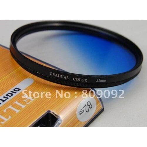 GODOX 82mm Gradual Blue Color Camera Lens Filter