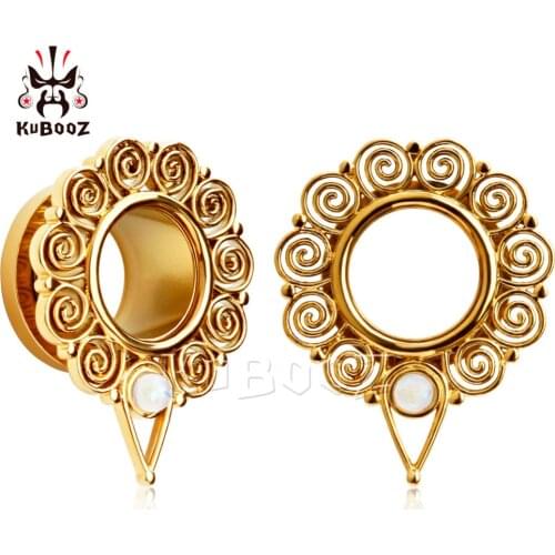 Hot fashion ear plugs body jewelry stainless stell ear tunnel good ear plugs piercing pair selling 2pcs lot jewelry