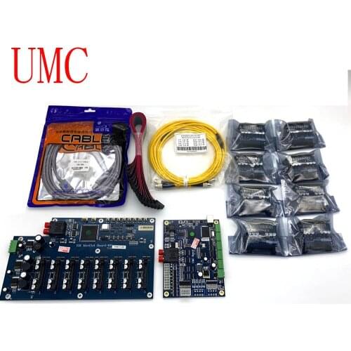 Original umc 8H for konica 512 printhead board set km512 full kit main board V1.4f +head board V1.2d (Brand new set)