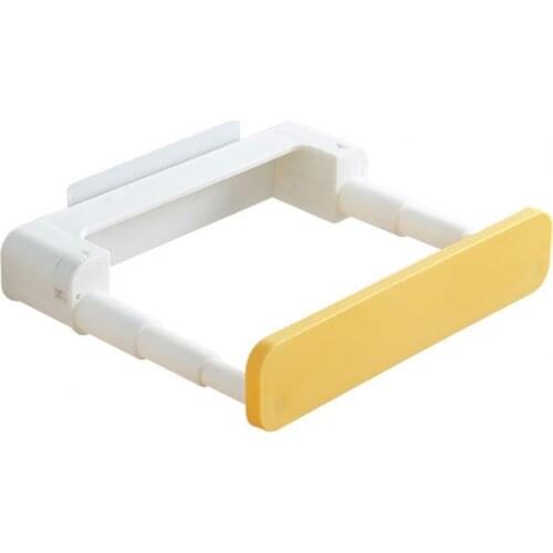 Storage Shelf Pot Lid Shelf Strong Stickiness Good Load Capacity 2 Colors Wash Basin Storage Holder Home Organizer