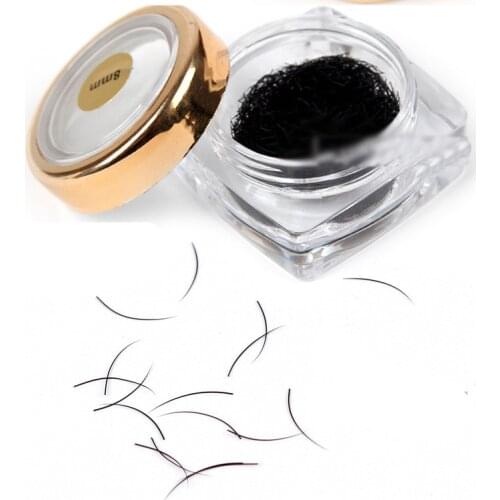 1 bottle Fashion Mink lash Hand Made False Eyelashes Individual Lashes C Curl J Curl Thickness 0.15mm 0.20mm Length 6-15mm