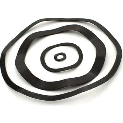Wave Washer M3 M4 M5 M6 M8 M10 M12 -M118 Carbon Steel Black Zinc Plated Wave Type Gasket Spring Washers Elastic Washer