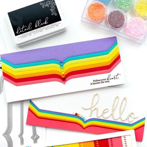 Slim Frame Parentheses Metal Cutting Dies For Scrapbooking Craft Die Cut Card Making Embossing Stencil Photo New 2020