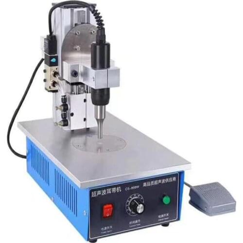 Ultrasonic Mask Ear Band Spot Welding Machine Edge Banding Machine Tool
