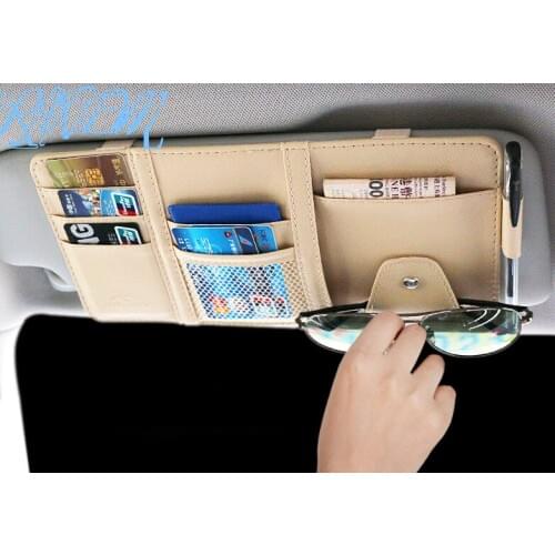 Universal sun visor storage clip for Skoda Octavia A2 A5 A7 Fabia Rapid Superb Yeti Roomster