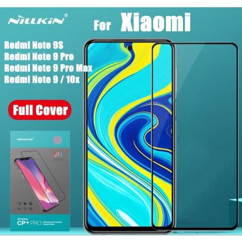For Xiaomi Remi Note 9 Redmi 10X 4G Tempered Glass Redmi Note 9S 9 Pro Max Glass Nillkin CP+Pro 2.5D Full Cover Screen Protector