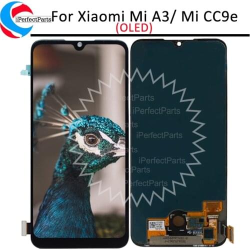 OLED For Xiaomi Mi CC9e LCD Display Touch Screen Digitizer Assembly Replacement Parts For Xiaomi Mi A3 LCD