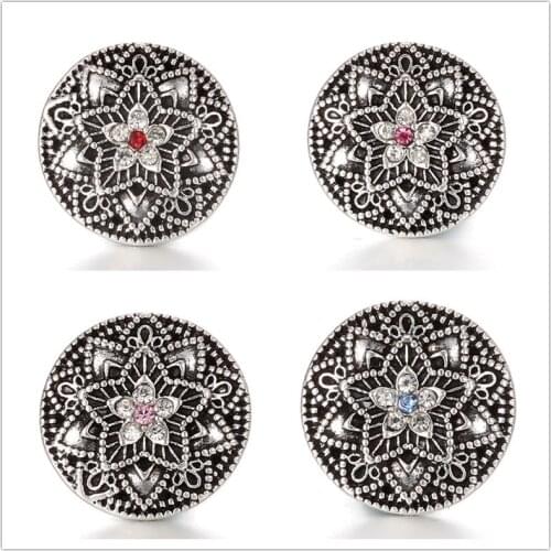 10pcs/lot New Fashion Interchangeable Snap Jewelry Metal Snap Button 20MM Metal Snaps Button Ginger Charm Bracelet jewelry