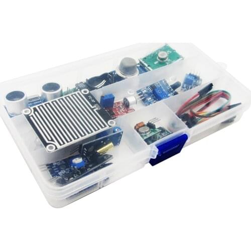 16pcs/lot 16 kinds of sensor in one box Raspberry Pi 3&Raspberry Pi 2 Model B the sensor module package