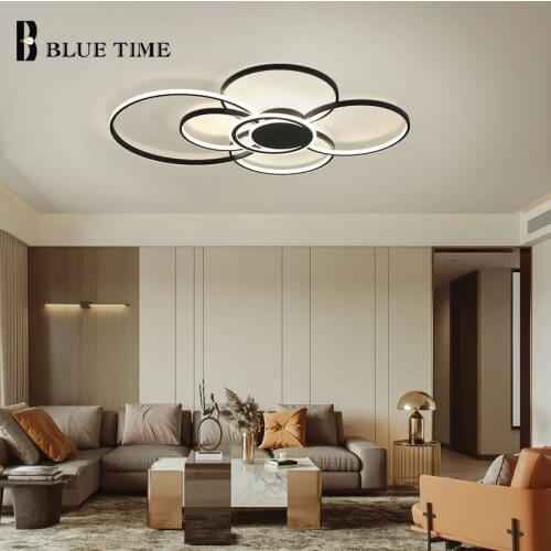 Acrylic LED Chandelier for Bedroom Living Room Dining room Kitchen Creative Ceiling Chandelier Lighting Surface Mounted Lights