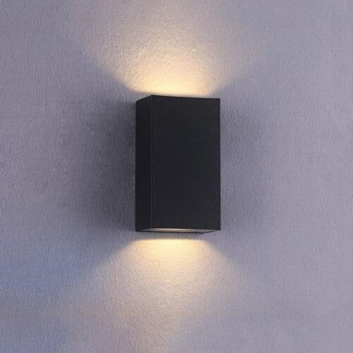 Aluminum outdoor buitenlamp waterproof wall lamp led villa courtyard bra residential fixture garden lighting