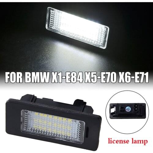 Car Rear License Plate LightFit For BMW F10 E60 E39 E61 E70 E71 E72 E82 E84 E88 E90 E91 E92 E93 Lamp Assembly Car Accessories