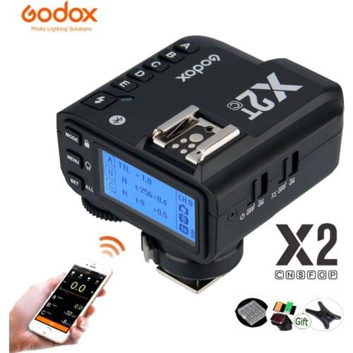 Godox X2T 2.4G TTL Wireless Flash Trigger HSS 1/8000 Transmitter X2T-C X2T-N X2T-S X2T-F X2T-O for Canon Nikon Sony Fuji Olympus