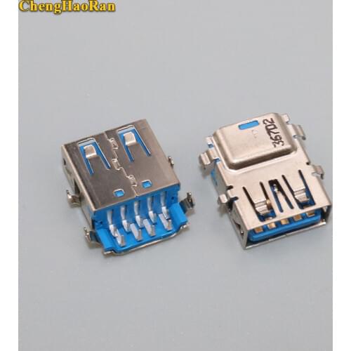 ChengHaoRan 2pcs USB 3.0 Female Port Jack Replacement Connector for Lenovo Yoga 2 13 G40-70 Y50-70 Y70-70
