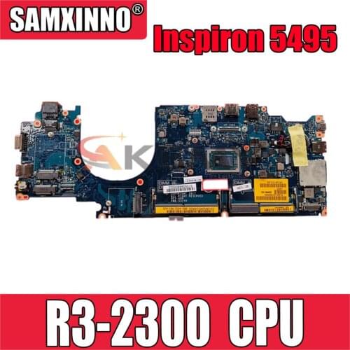 For DELL Inspiron 5495 R3-2300 Laptop Motherboard YM230 CN-07CT81 07CT81 DDM90 LA-F381P Notebook MainboardDDR4