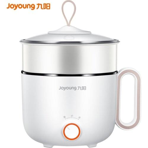 Joyoung 220V Household 2-layer Mini Multi-function Pot Portable 1.5L Hot Pot Noodle Cooking Pot Noodle Steamer