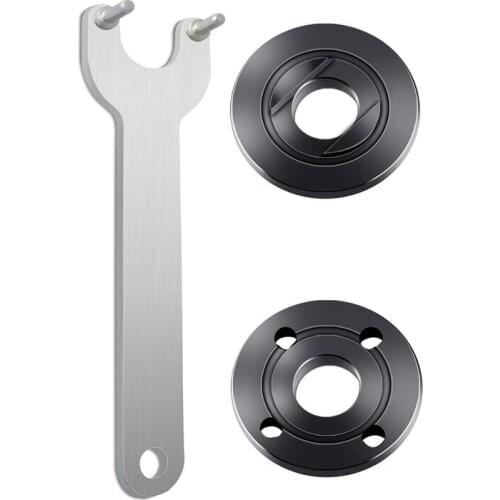 HLZS-Grinder Flange Angle Wrench Spanner Metal Lock Nut for Dewalt Milwaukee Makita 193465-4 Black & Decker Ryobi 4.5 inch