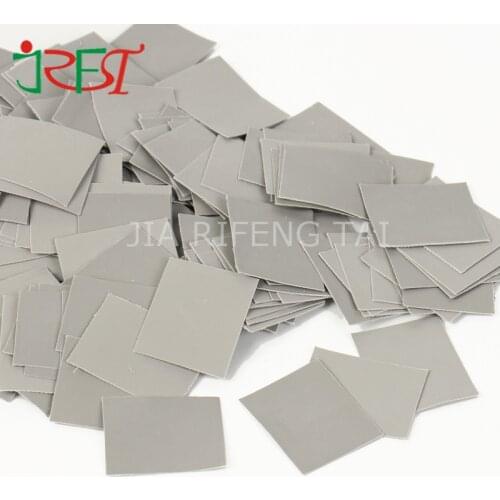 TO-220 Transistor Mat 0.3mm x 13mm x 19mm Thermal Insulator Silicone Pad Without Hole