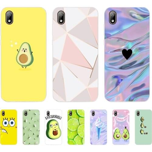Soft Case For Silicone Back Cover For Cute Phone Cases Cover Bumper for Huawei Y5 Y6 Prime Y7 Pro 2017 2018 2019 Y3 II Y5 II