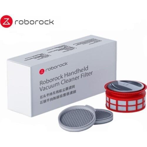 Original HEPA Filter Roller Brush Soft Fluff Brush for Roborock H7 H6 Part Pack Handheld Vacuum Cleaner Accessories Parts Kits
