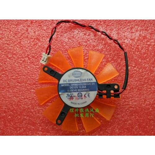 Original 6010 df0601012seg2c 01 DC12V 0.24a graphics card cooling fan